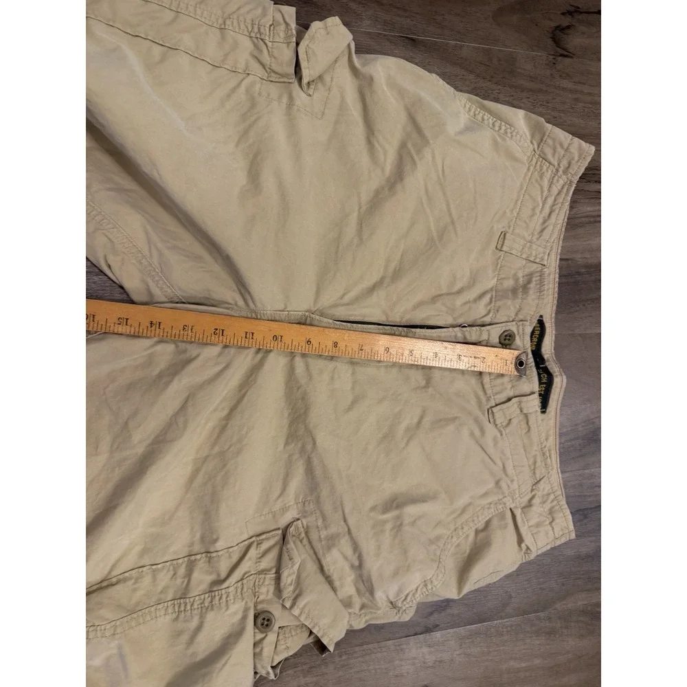 Vintage Abercrombie Fitch Cargo Shorts Mens 34 Fatigue Skate Y2K Distressed